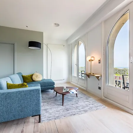 Balea Keyweek Seafront Duplex With Balcony Garage In Apartment Biarritz